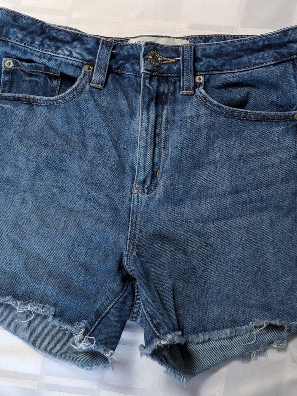 GARAGE WOMEN'S GIRL'S JEAN SHORTS SIZE 5 MOM SHORT COTTON FASHION WEAR